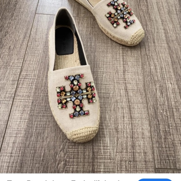 Tory Burch Shoes - Tory Burch Multicolor Embellished Espadrilles